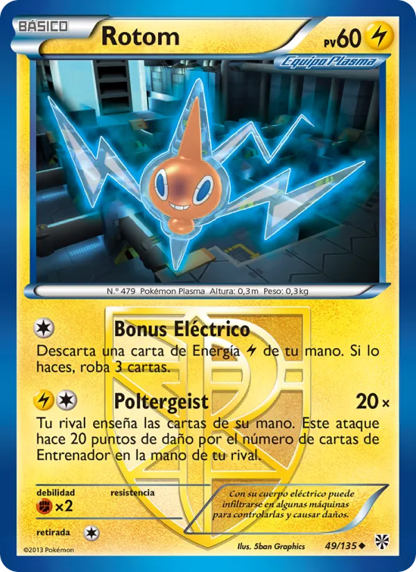 Rotom (Tormenta Plasma #49/135)