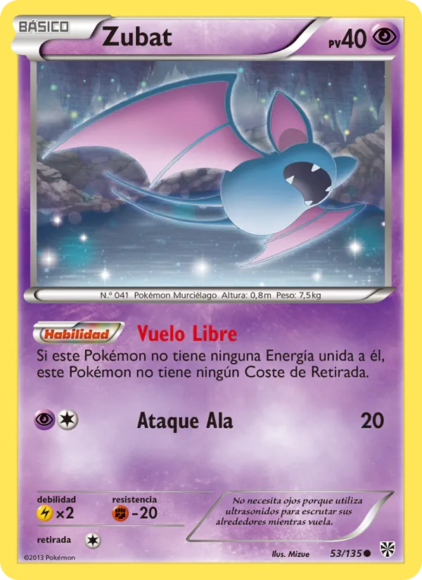 Zubat (Plasma Storm #53/135)