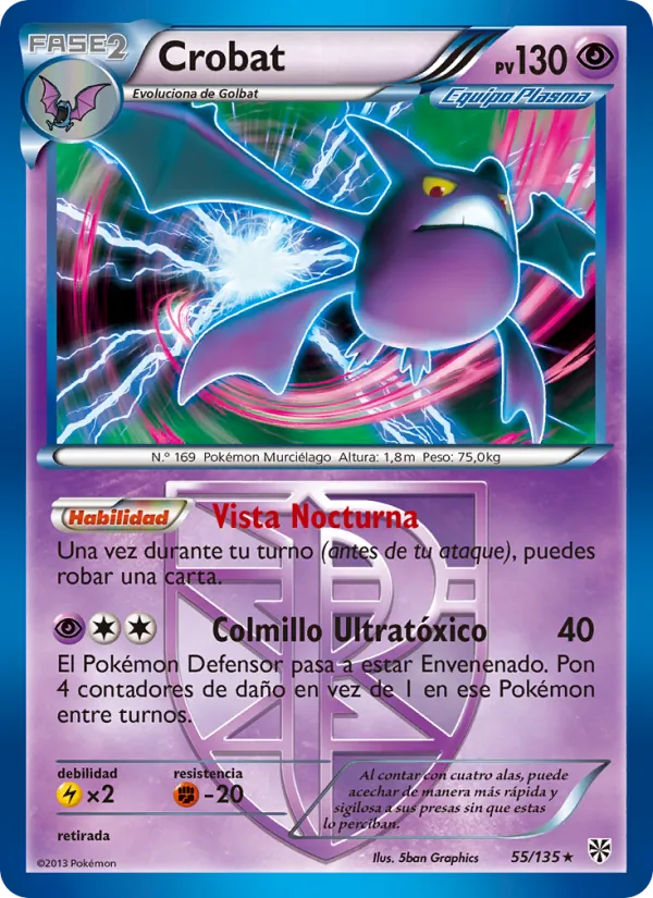 Crobat (Plasma Storm #55/135)