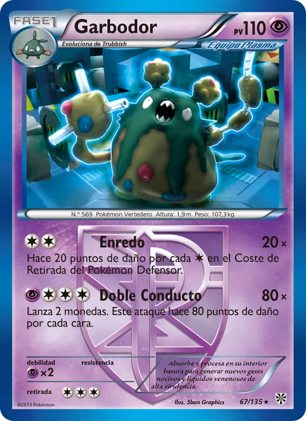 Garbodor (Plasma Storm #67/135)