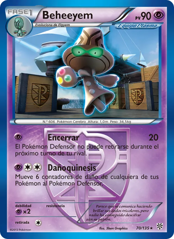 Beheeyem (Tormenta Plasma #70/135)