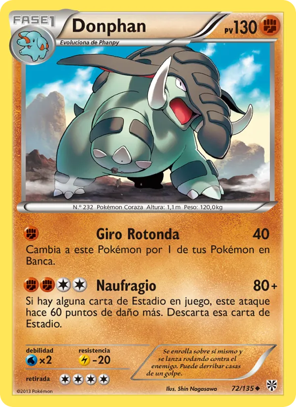 Donphan (Tormenta Plasma #72/135)