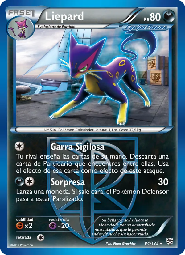 Liepard (Tormenta Plasma #84/135)