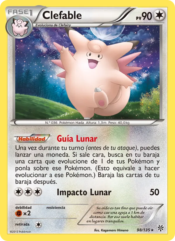 Clefable (Plasma Storm #98/135)
