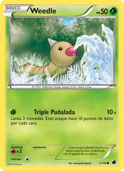 Weedle (Glaciación Plasma #1/116)