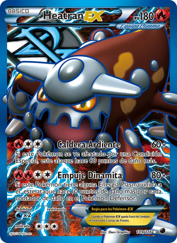 Heatran-EX (Glaciación Plasma #109/116)