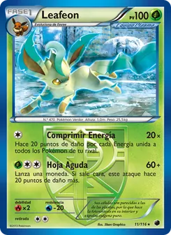 Leafeon (Glaciación Plasma #11/116)