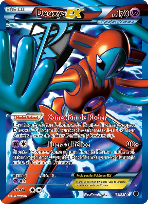 Deoxys-EX (Plasma Freeze #111/116)