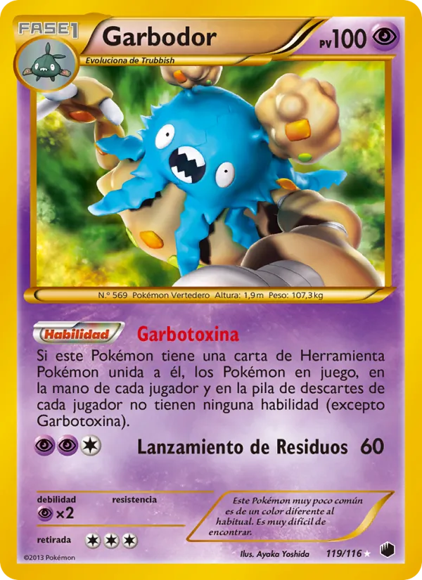 Garbodor (Glaciación Plasma #119/116)