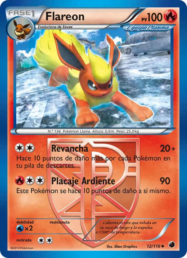Flareon (Plasma Freeze #12/116)
