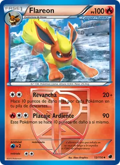 Flareon (Glaciación Plasma #12/116)