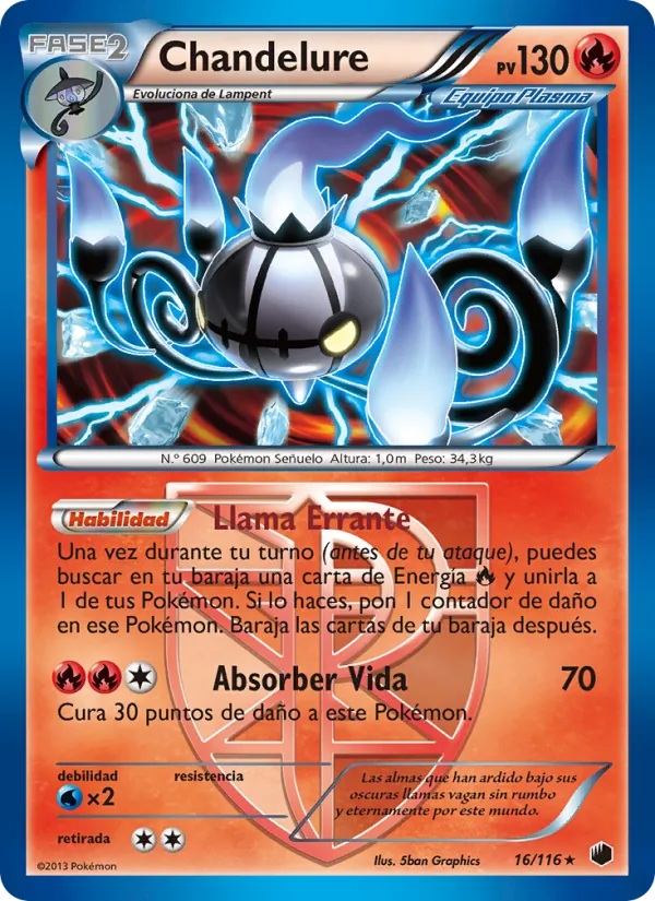 Chandelure (Glaciación Plasma #16/116)
