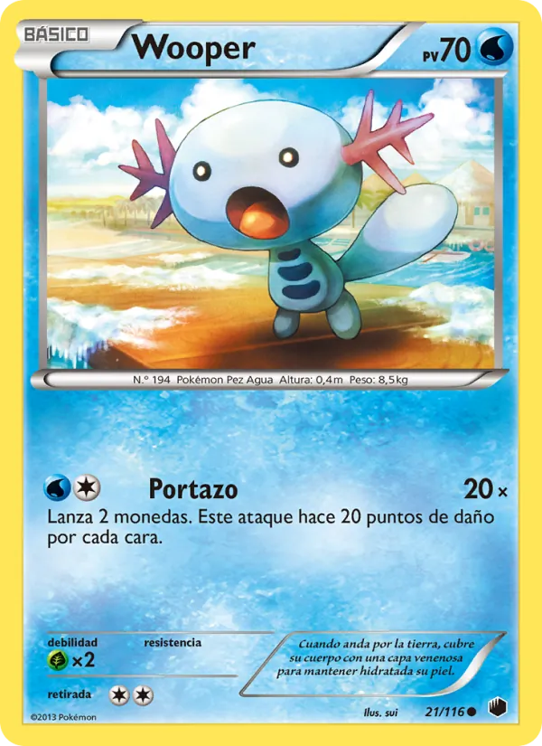 Wooper (Plasma Freeze #21/116)
