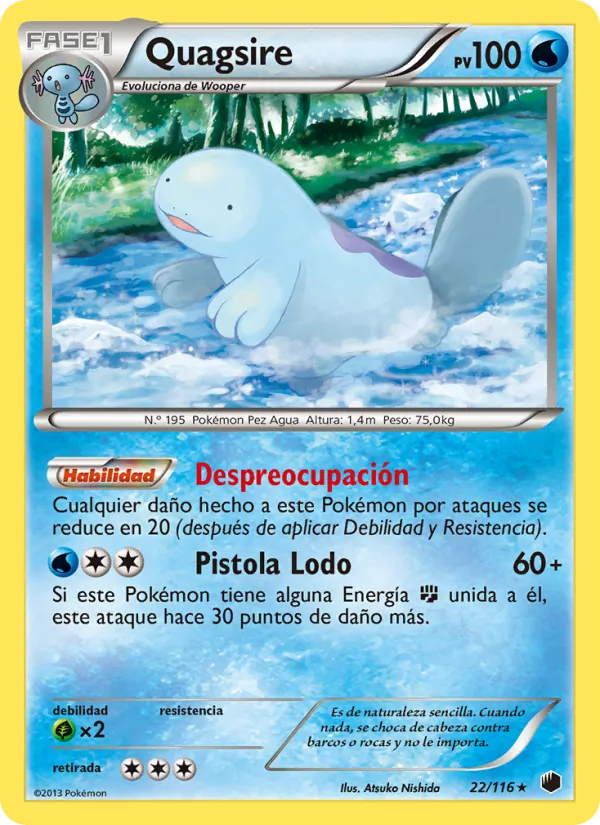 Quagsire (Plasma Freeze #22/116)