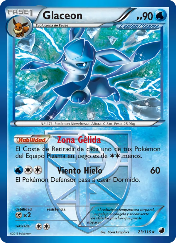 Glaceon (Glaciación Plasma #23/116)