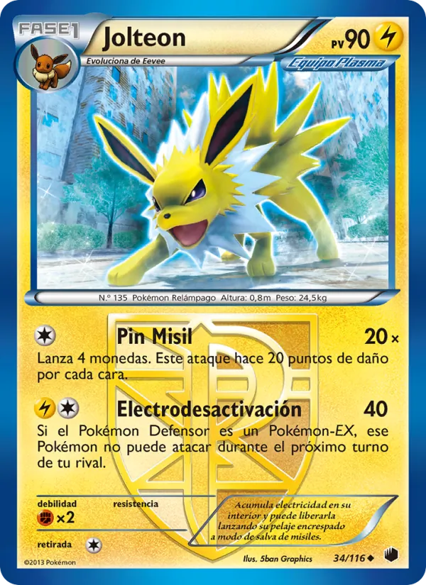 Jolteon (Glaciación Plasma #34/116)