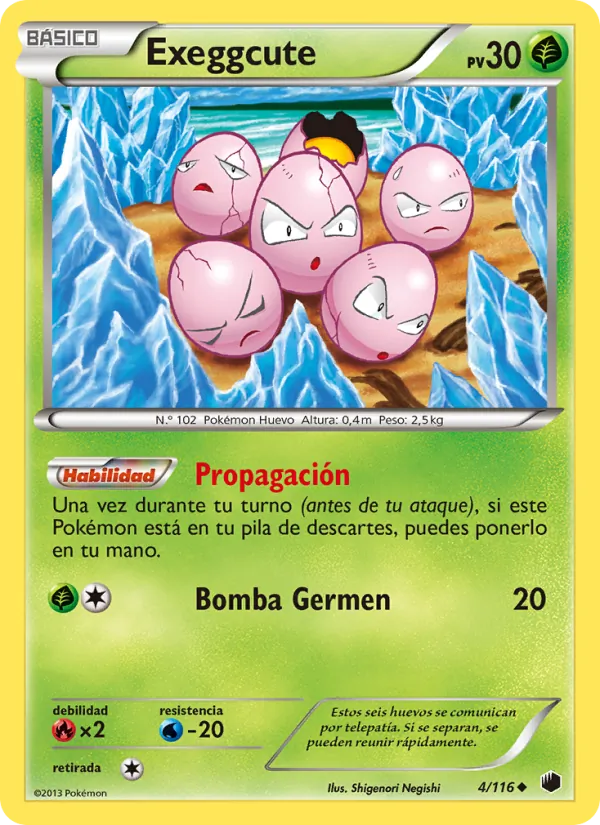 Exeggcute (Glaciación Plasma #4/116)