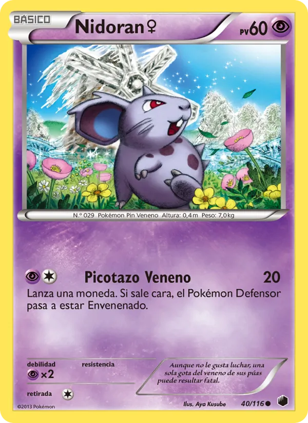 Nidoran♀ (Plasma Freeze #40/116)