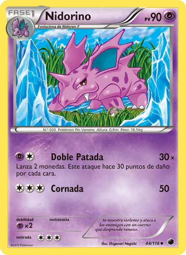 Nidorino (Plasma Freeze #44/116)
