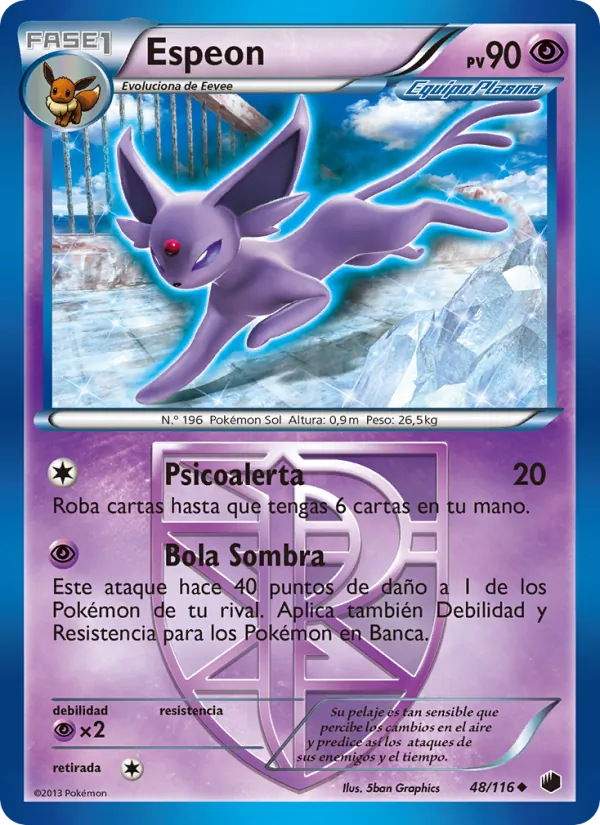 Espeon (Glaciación Plasma #48/116)