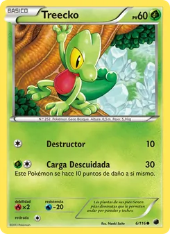 Treecko (Glaciación Plasma #6/116)