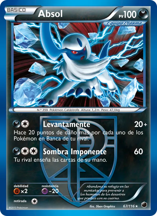 Absol (Glaciación Plasma #67/116)