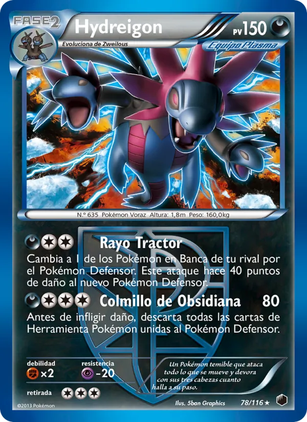 Hydreigon (Glaciación Plasma #78/116)