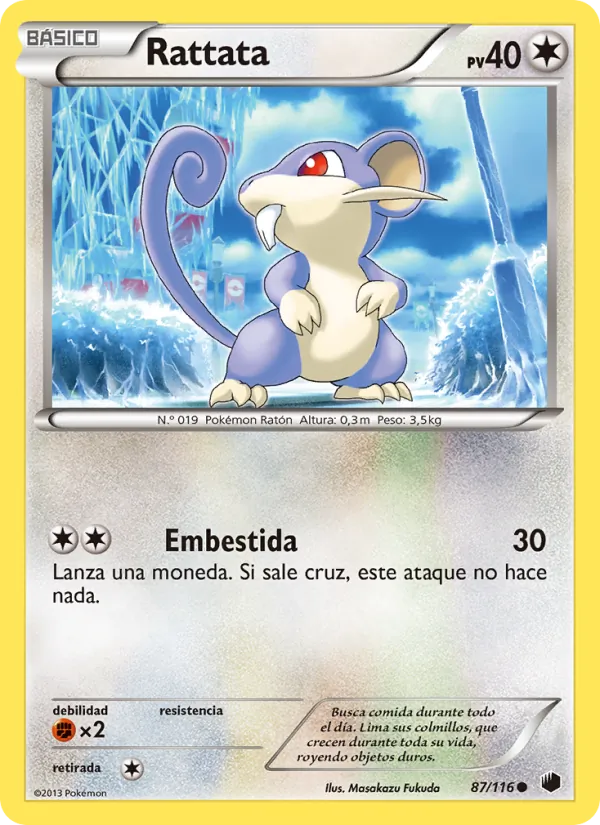 Rattata (Plasma Freeze #87/116)