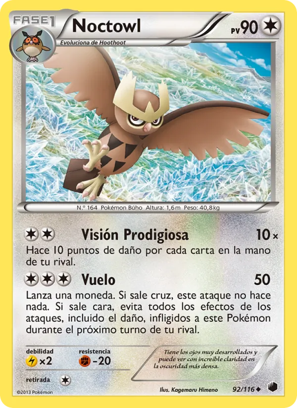 Noctowl (Plasma Freeze #92/116)