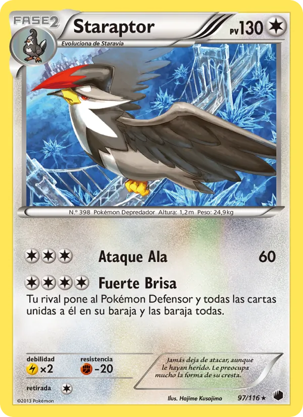 Staraptor (Plasma Freeze #97/116)
