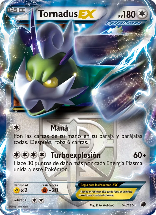 Tornadus-EX (Plasma Freeze #98/116)