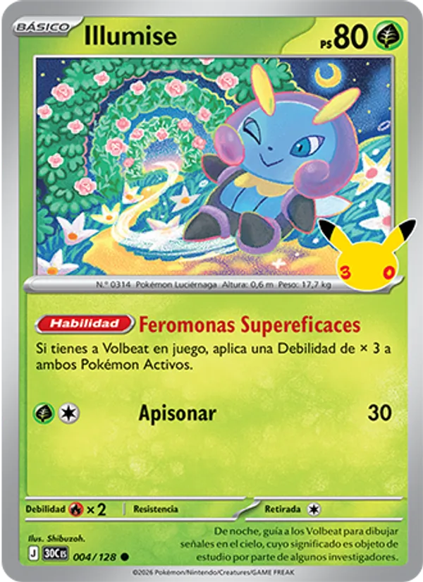 Illumise (Celebración 30.º Aniversario #004/128)