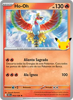 Ho-Oh (Celebración 30.º Aniversario #012/128)