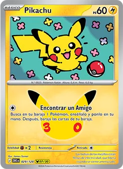 Pikachu (Celebración 30.º Aniversario #029/128)