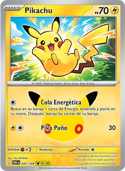 Pikachu (Celebración 30.º Aniversario #037/128)