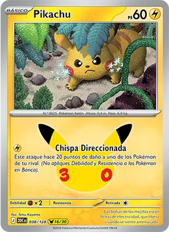 Pikachu (Celebración 30.º Aniversario #038/128)