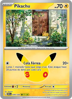 Pikachu (Celebración 30.º Aniversario #039/128)