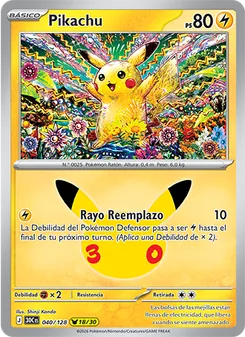 Pikachu (Celebración 30.º Aniversario #040/128)