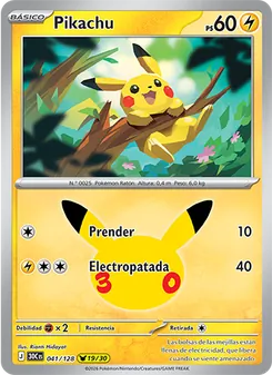Pikachu (Celebración 30.º Aniversario #041/128)