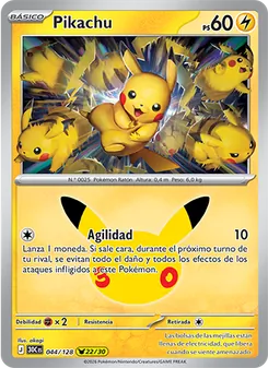 Pikachu (Celebración 30.º Aniversario #044/128)