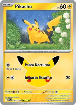 Pikachu (Celebración 30.º Aniversario #045/128)