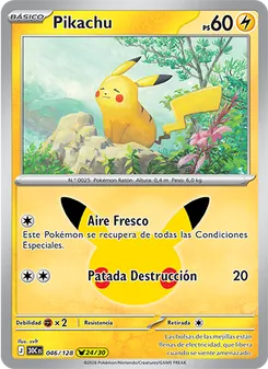 Pikachu (Celebración 30.º Aniversario #046/128)