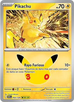Pikachu (Celebración 30.º Aniversario #052/128)