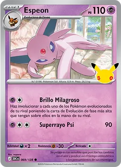 Espeon (Celebración 30.º Aniversario #069/128)