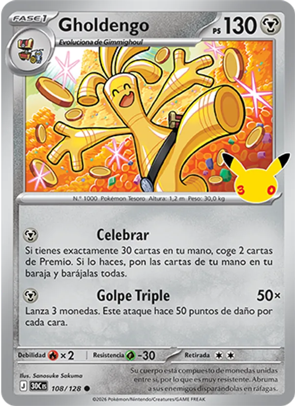 Gholdengo (30th Celebration #108/128)