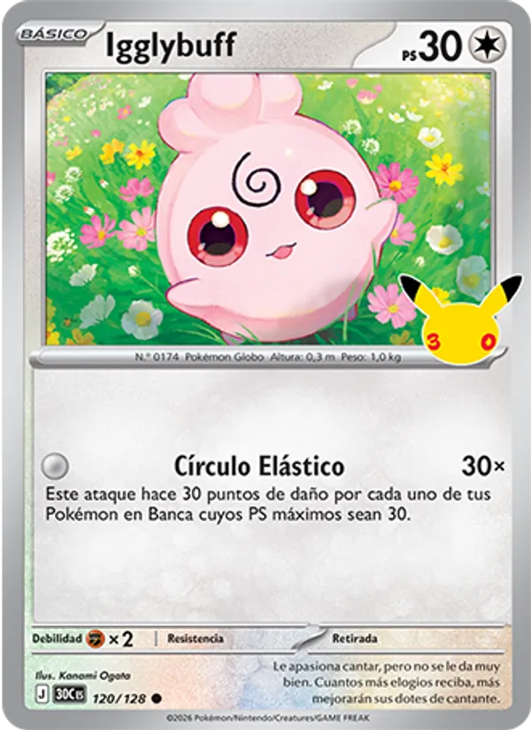 Igglybuff (30th Celebration #120/128)