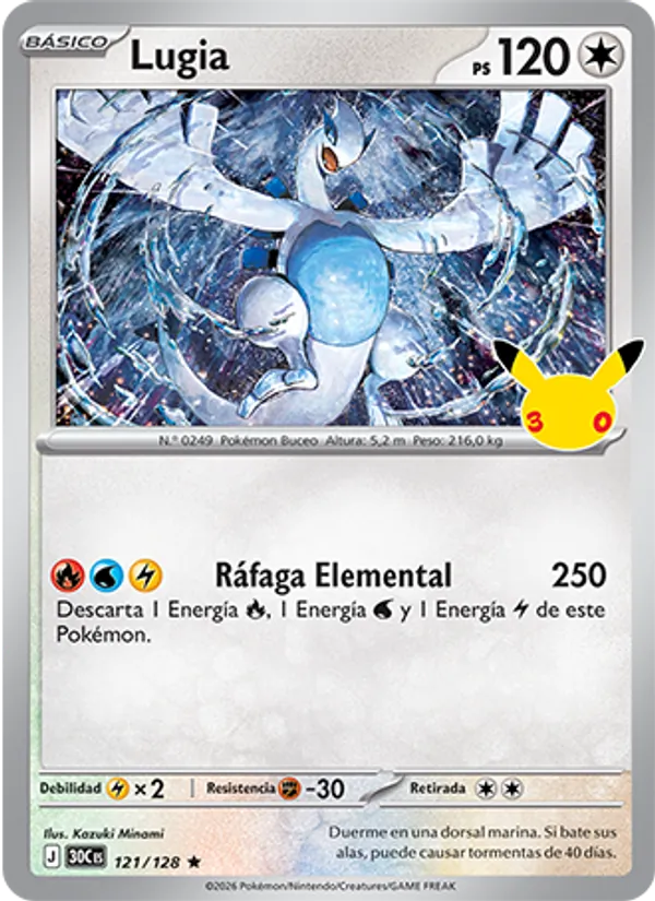 Lugia (30th Celebration #121/128)