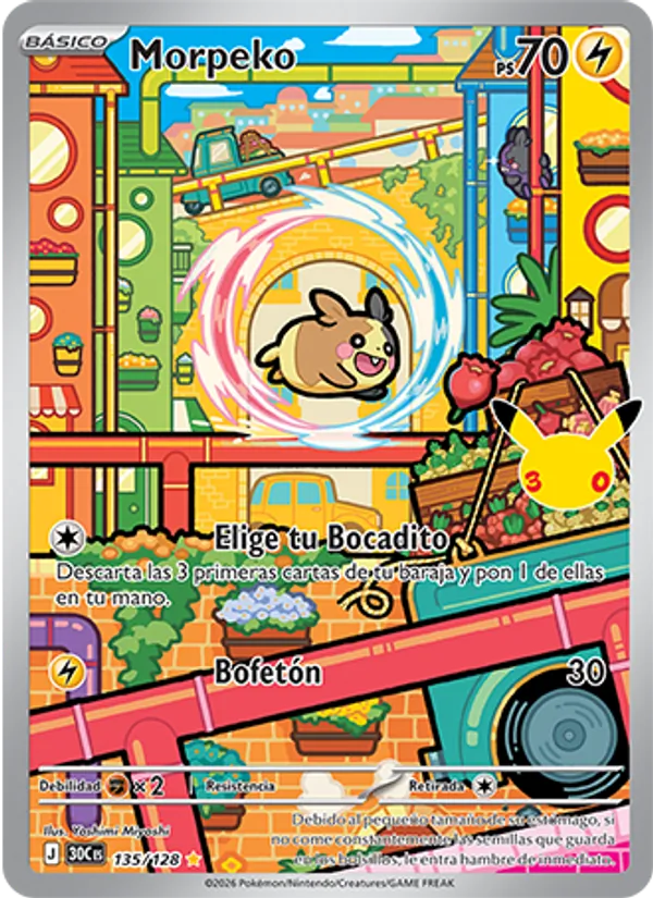 Morpeko (Celebración 30.º Aniversario #135/128)