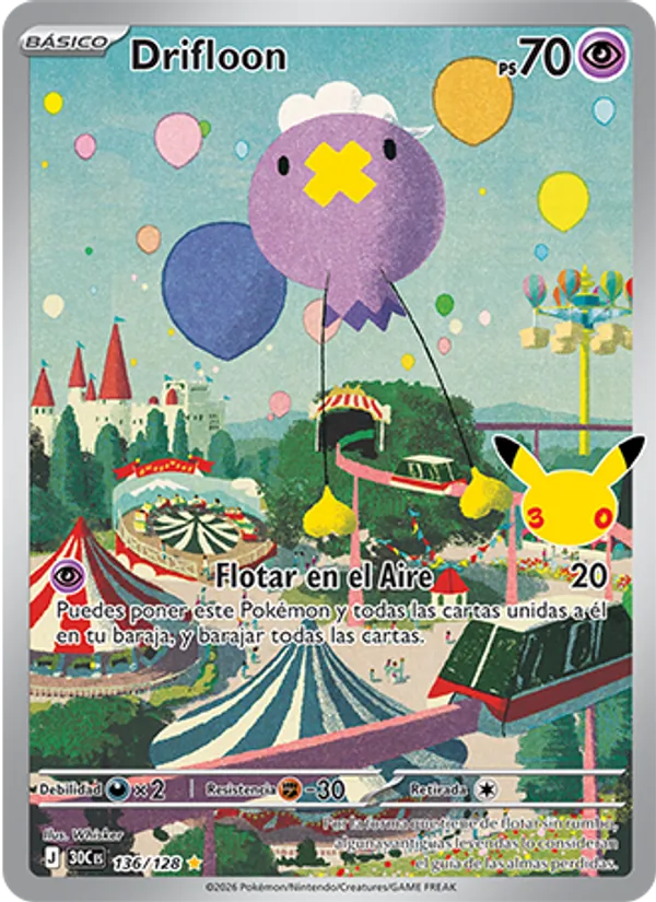 Drifloon (Celebración 30.º Aniversario #136/128)