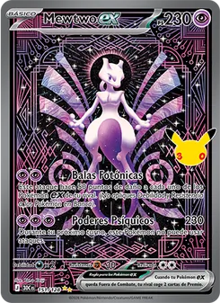 Mewtwo ex (Celebración 30.º Aniversario #151/128)